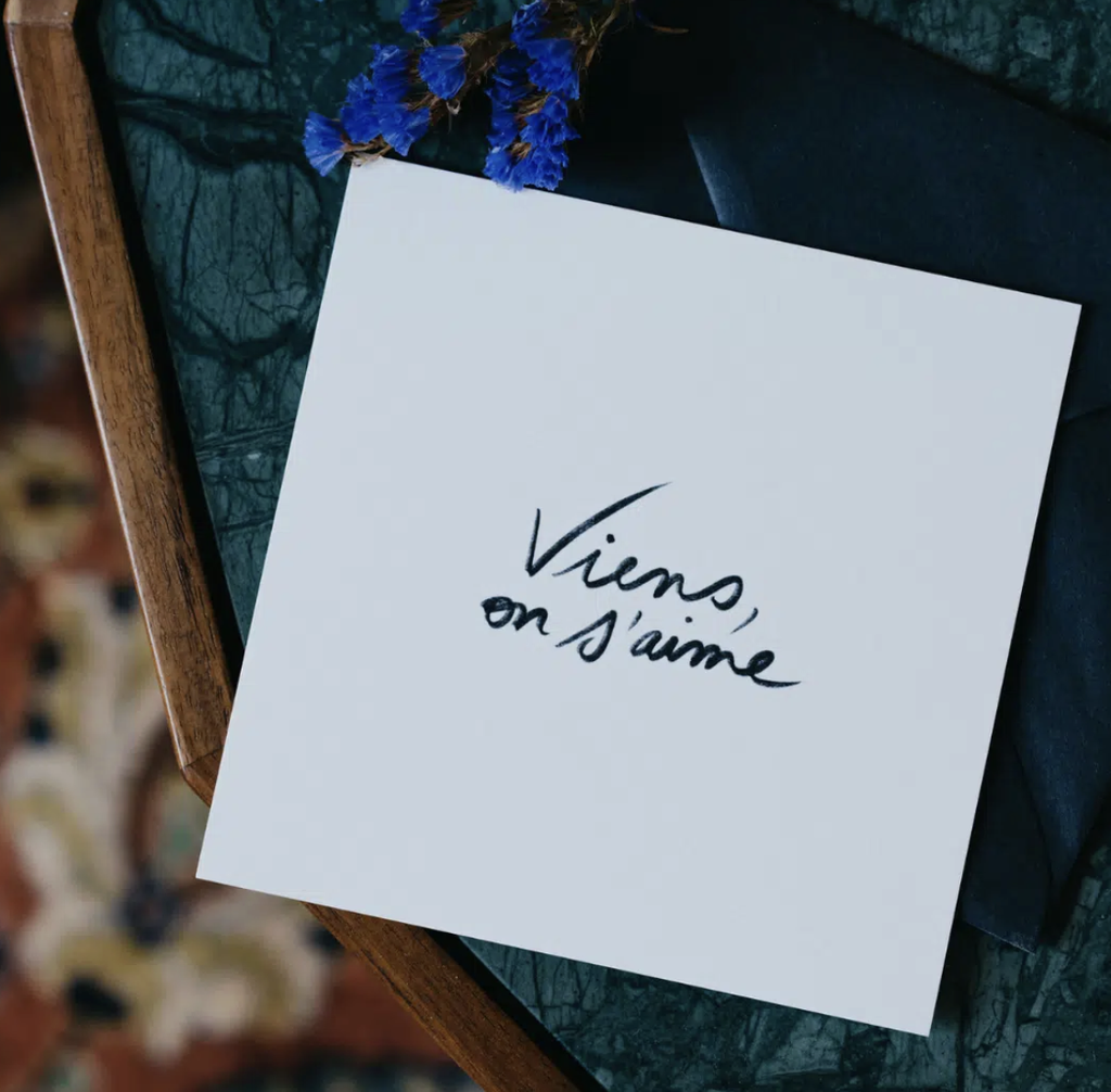 Carte Mantra - Viens, on s'aime