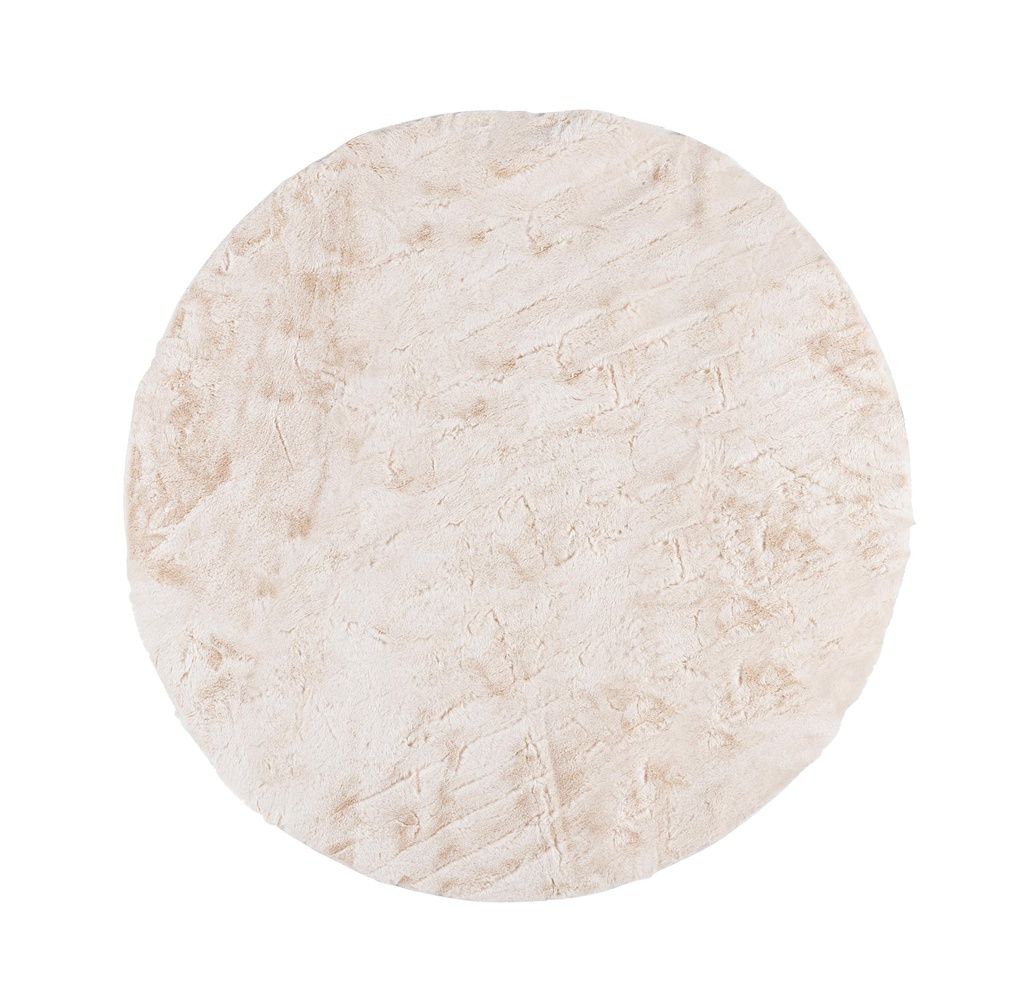 Tapis Rond Cocoon - Ivoire (140cm)