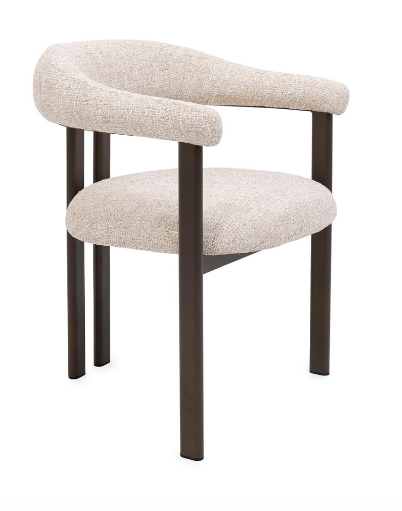 Chaise Louna - Bronze/Sable