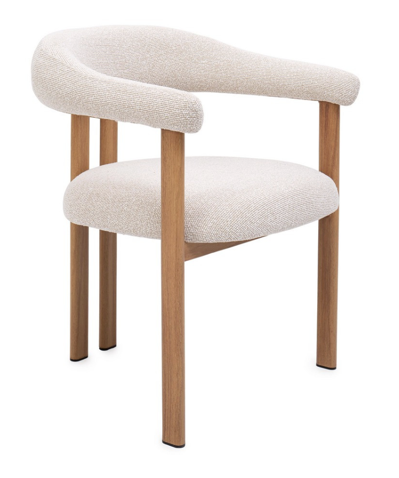 Chaise Louna - Naturel/Lin