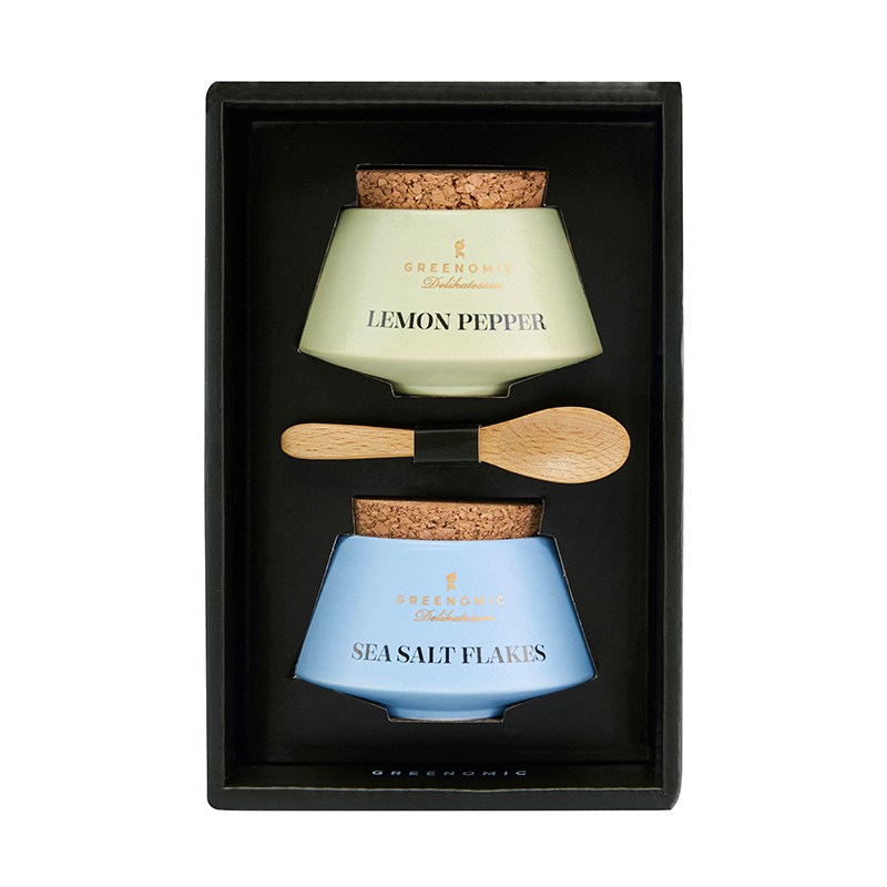 Set Épices - Poivre & Sel (citron et sel de mer)