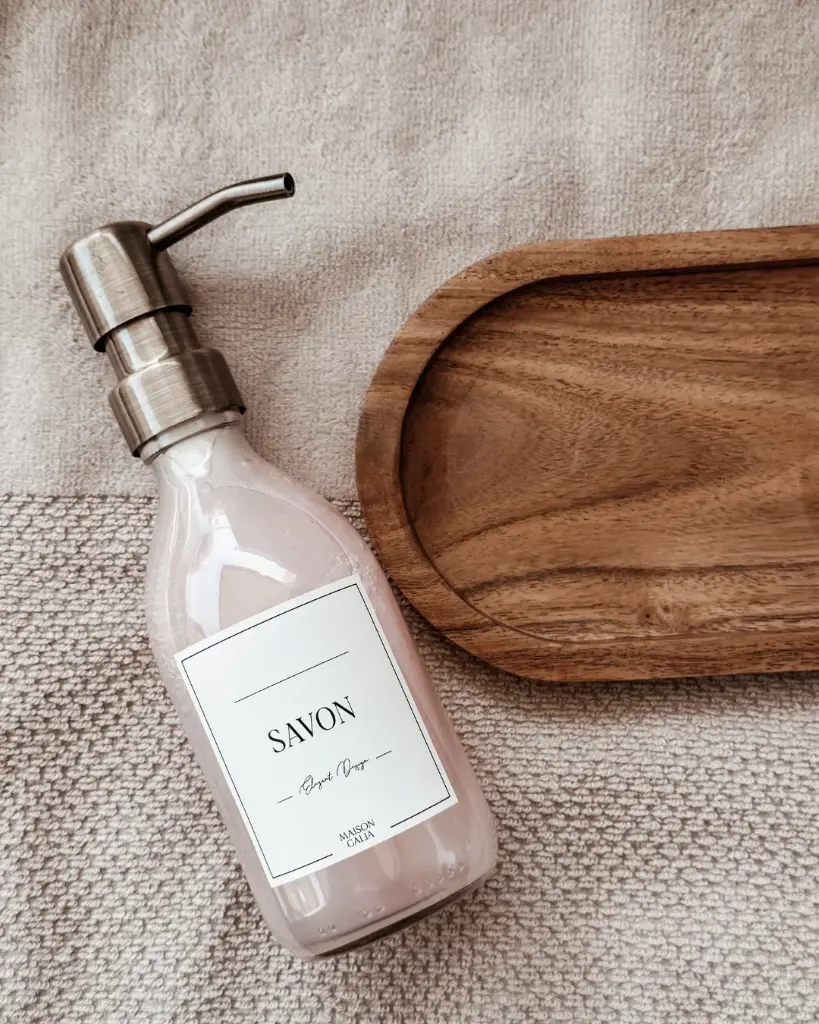 Flacon en Verre - Savon 