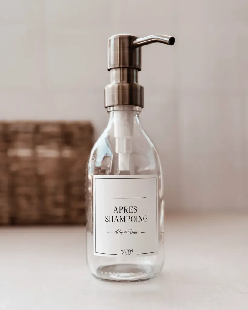 Flacon en Verre - Après-Shampoing