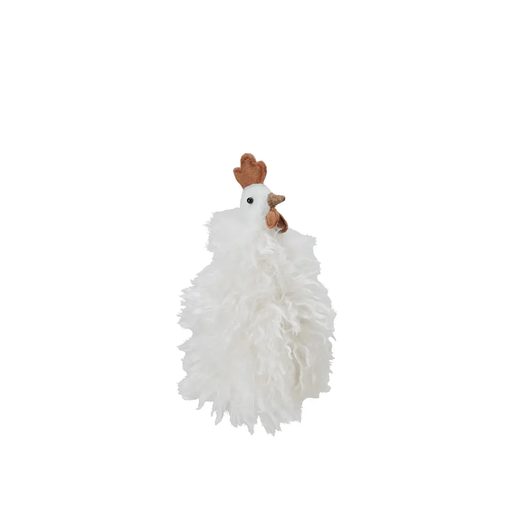 Poule à Poser - Robe Fluffy (Blanc)
