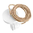 Lampe Suspension - Corde (1 douille)