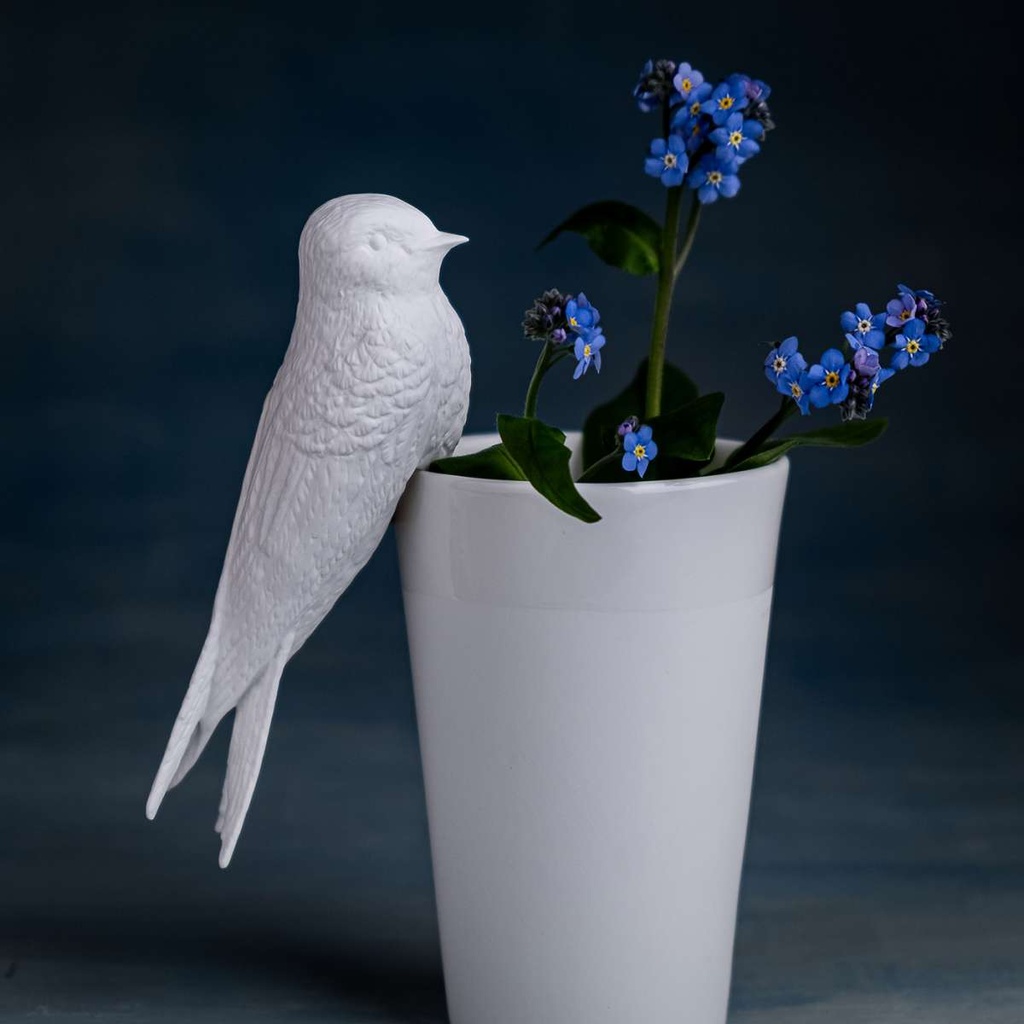 Oiseau en Porcelaine - Ion 