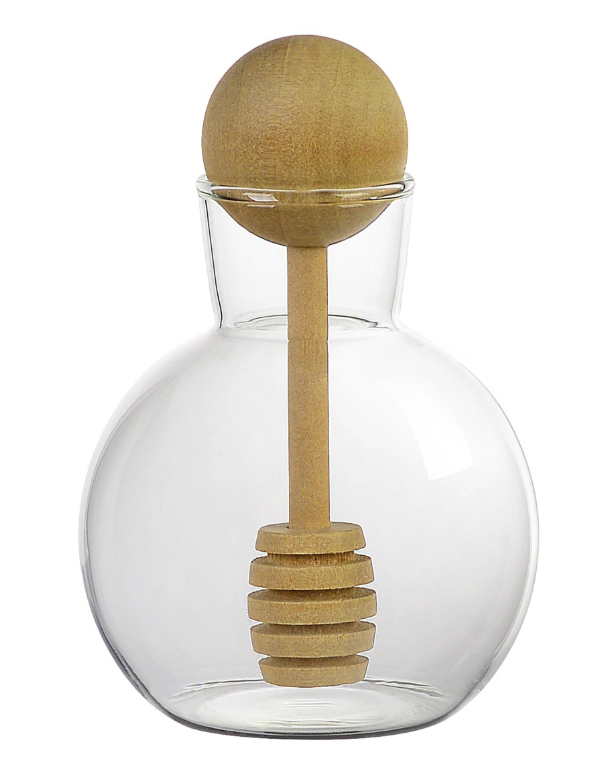 Pot de Miel avec Cuillère (250 ml)