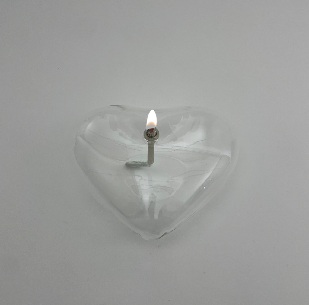 Lampe à Huile - Coeur (grand)