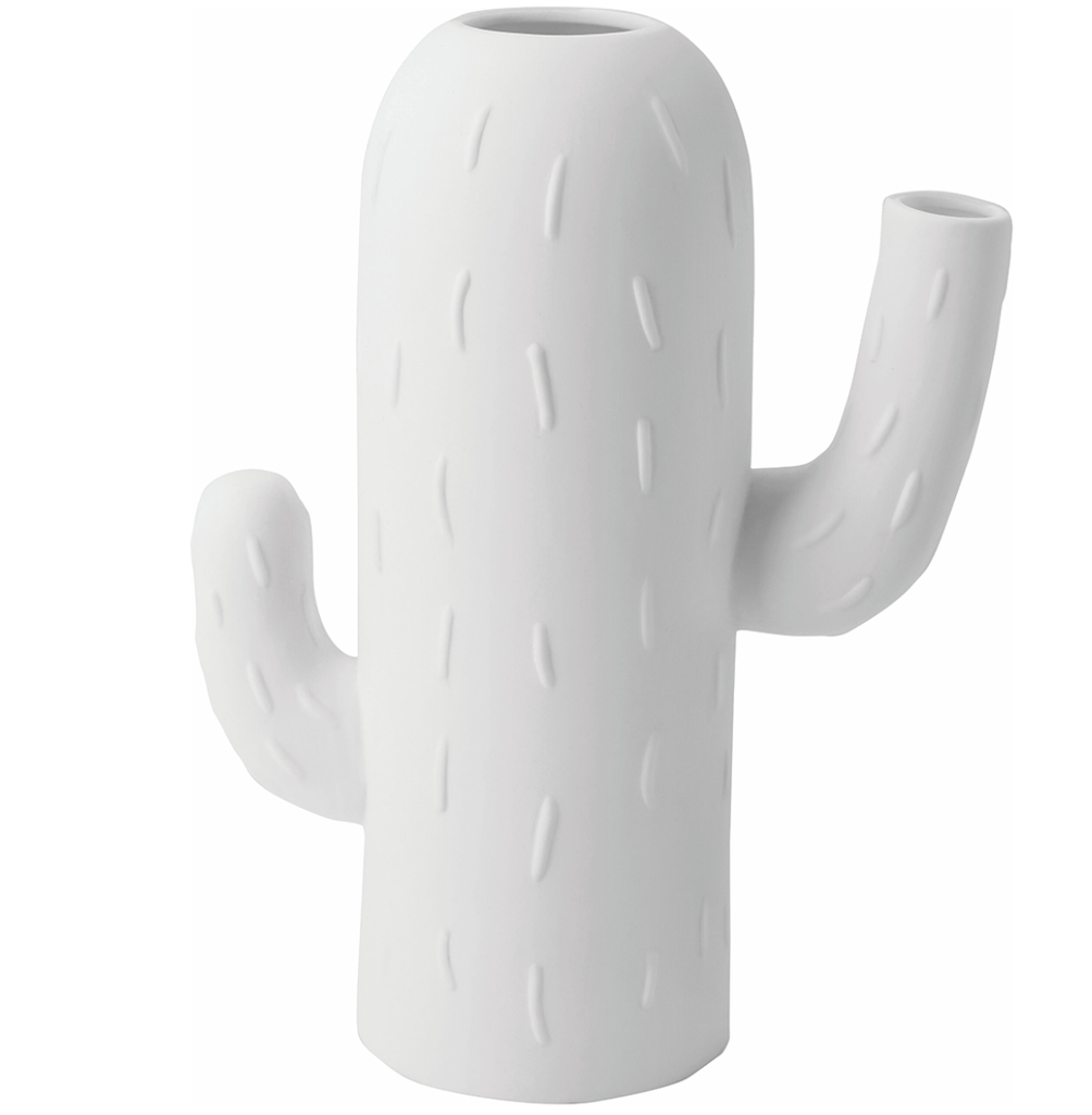 Vase en Porcelaine - Cactus