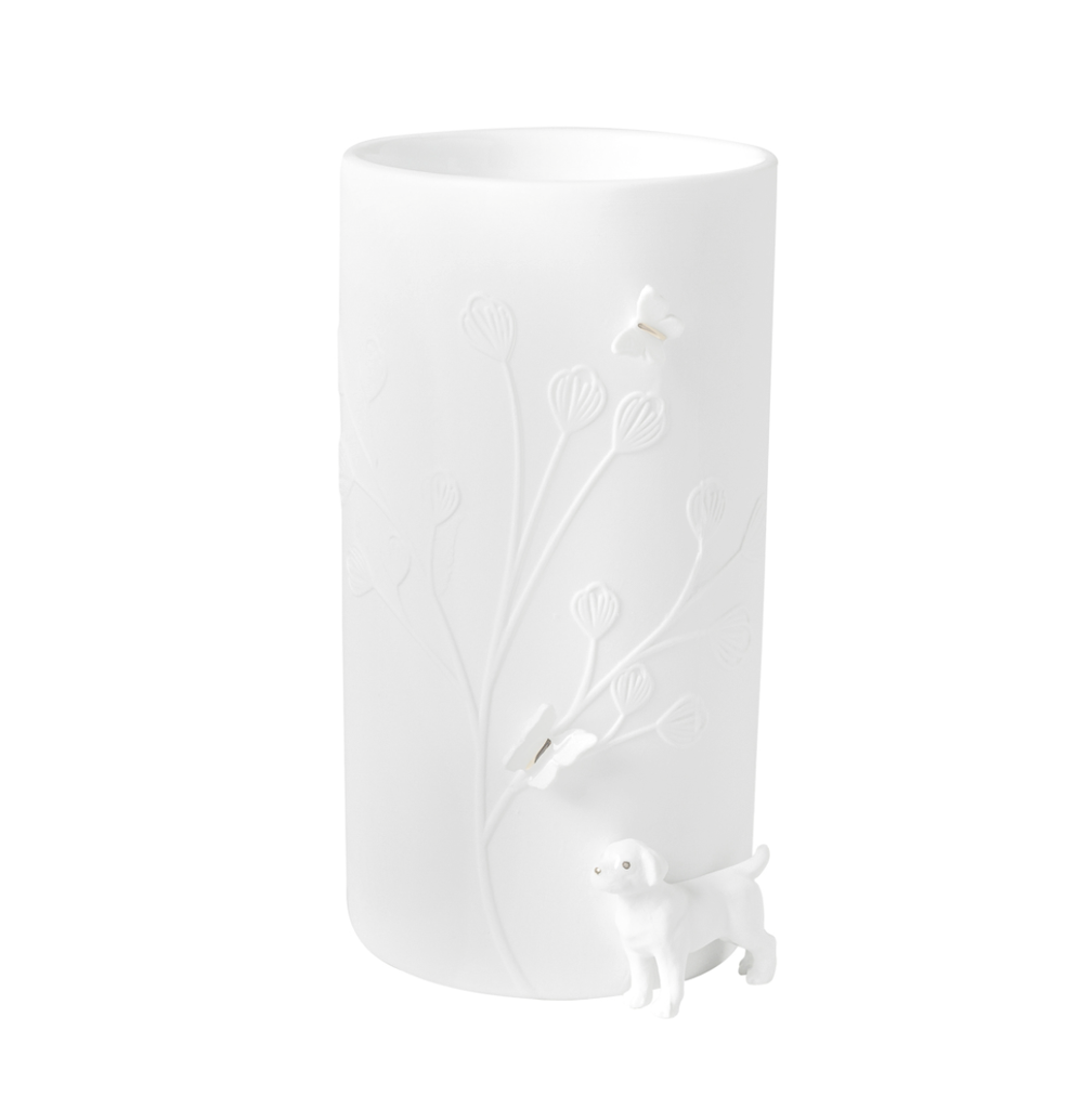Vase en Porcelaine - Chien