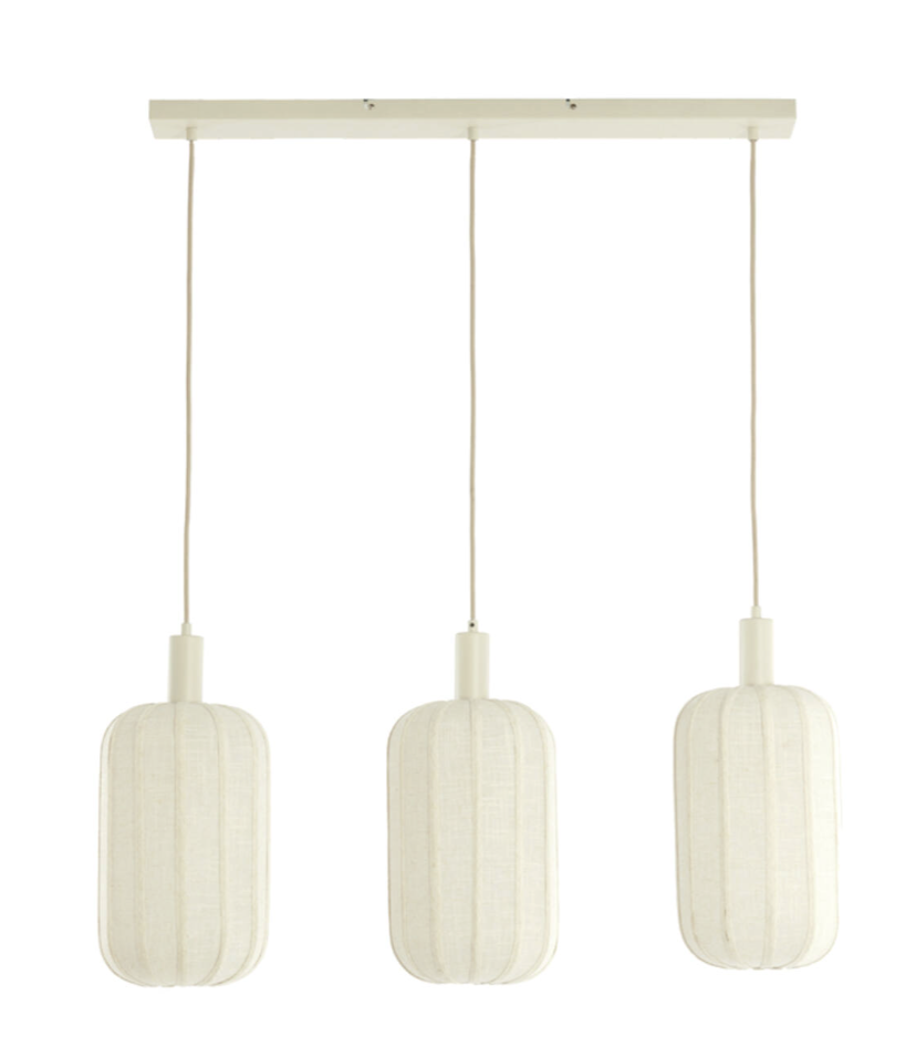Lampe Suspension - Tufia Rectangulaire (3pcs)