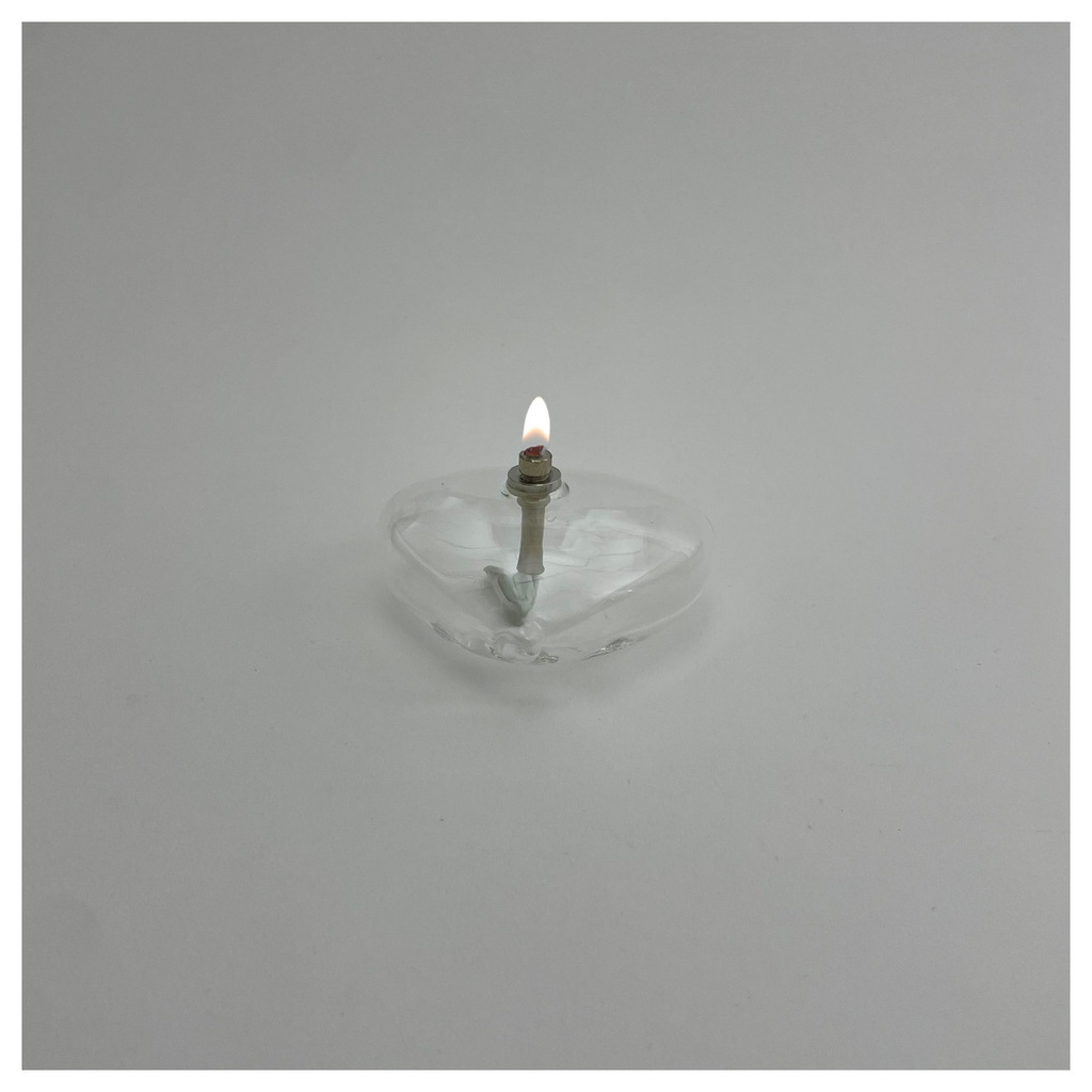 Lampe à Huile - Coeur (petit)