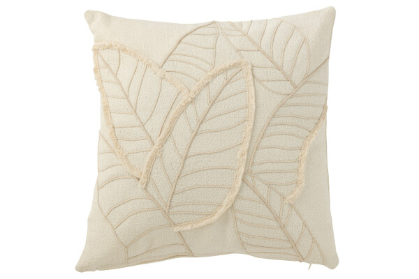 Coussin - Feuille 43x43