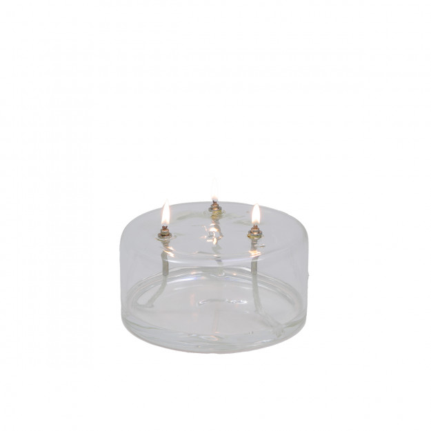 Lampe à Huile - Cylindre (3 mèches)