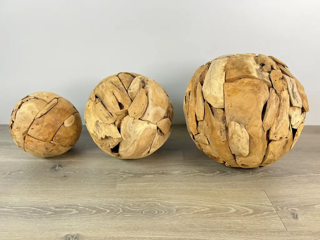 Boule en Teck - Bouli