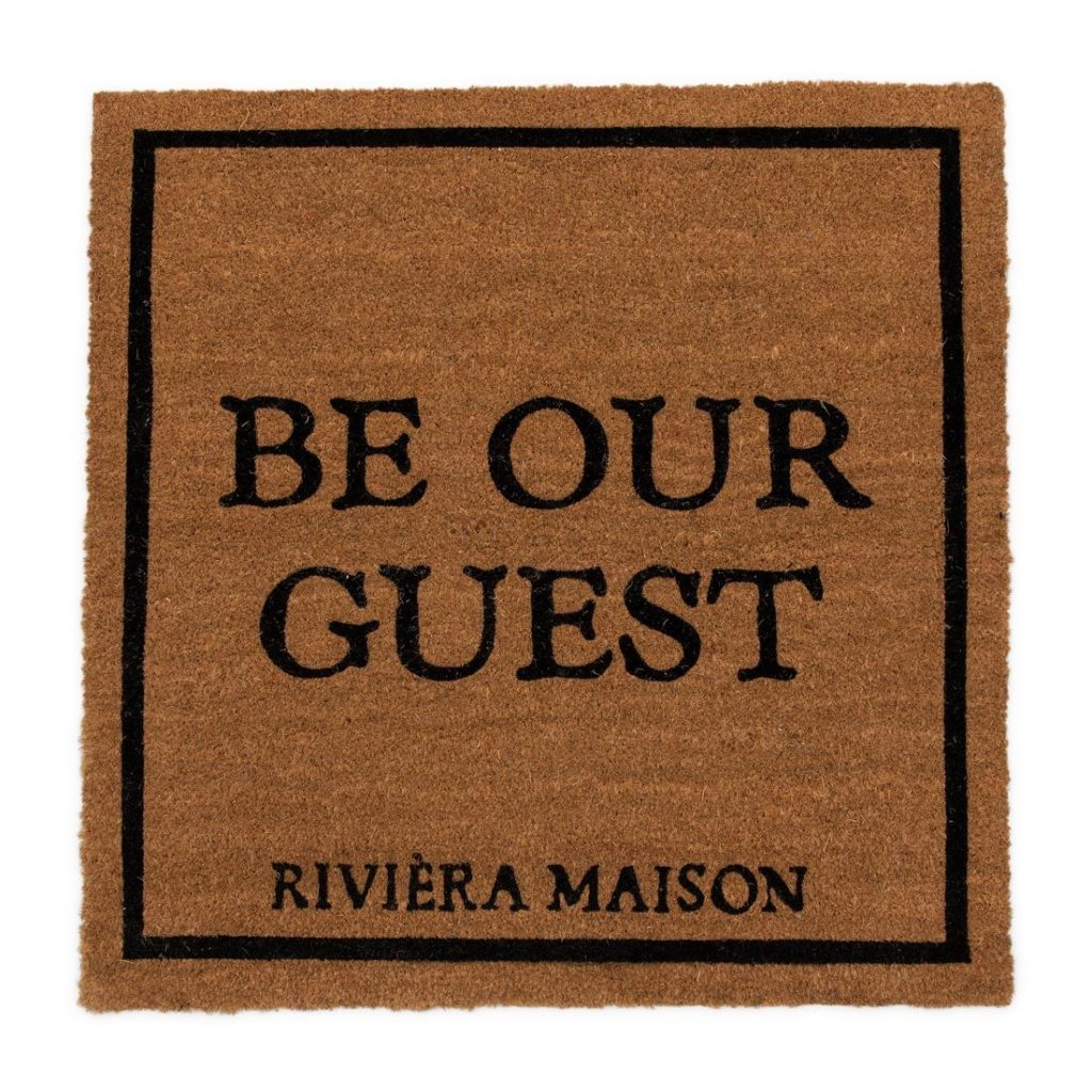 Paillasson « Be Our Guest »