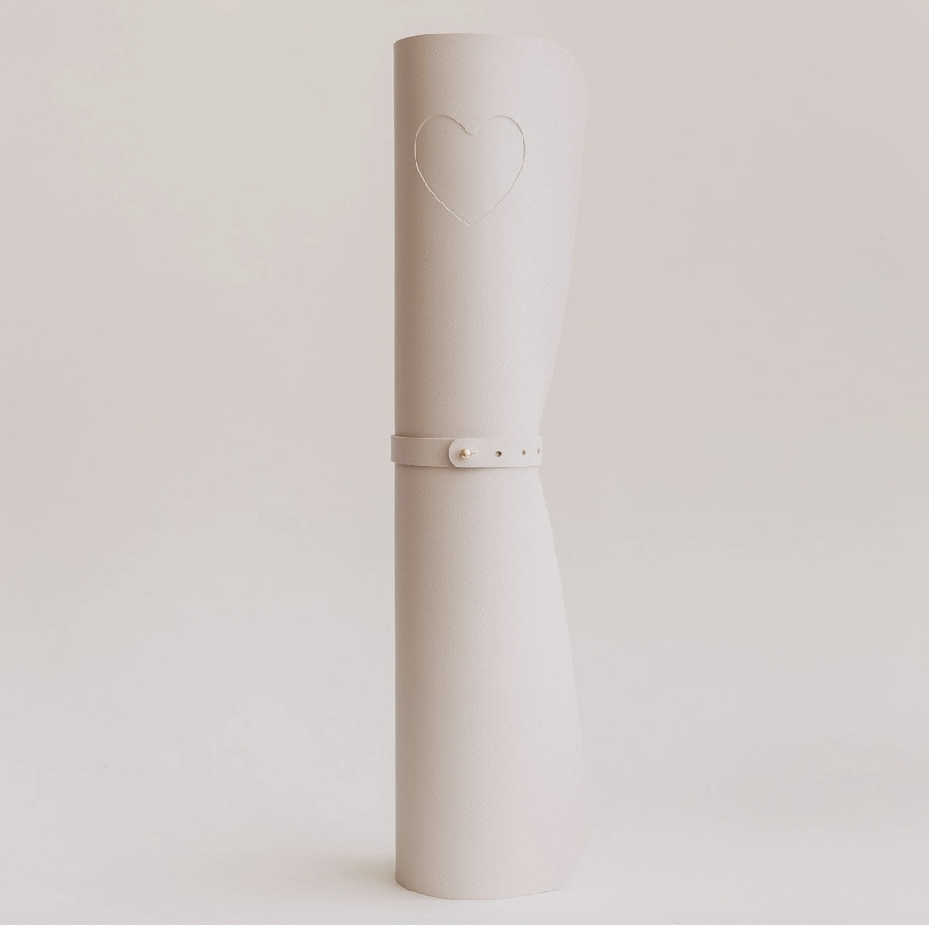 Sous-Main - Coeur (beige)