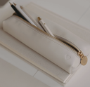Trousse à Crayon - Coeur (crème)