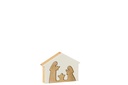 Crèche en Bois - Miniature