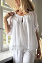 BYPIAS - Blouse Marlana (blanc)