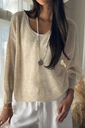 BYPIAS - Pull Amélie (beige)