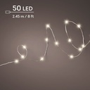 Guirlande LED Outdoor - Effet Clignotant (50 led)