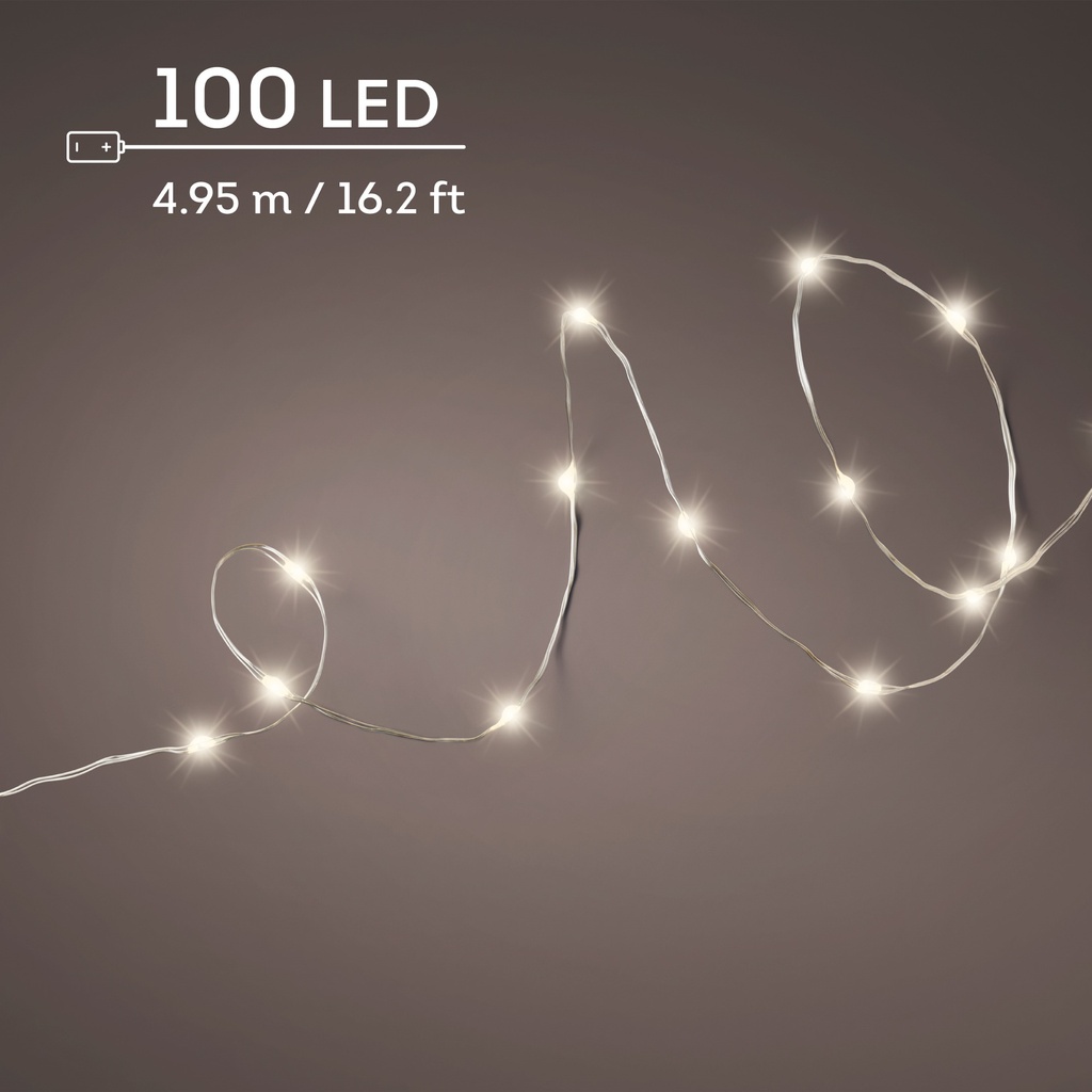 Guirlande LED Outdoor - Effet Clignotant (100 led)
