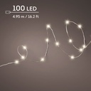 Guirlande LED Outdoor - Effet Clignotant (100 led)