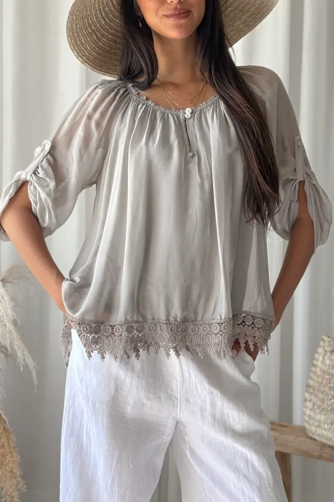 Bypias - Blouse Marlana (taupe)