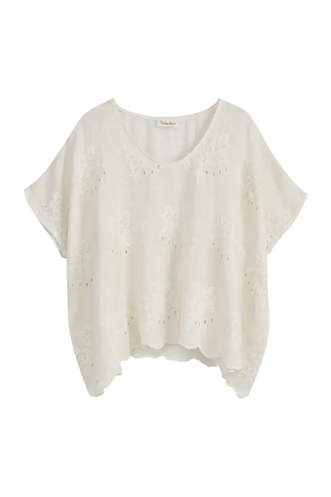 BYPIAS - Blouse Delphie (vanille)