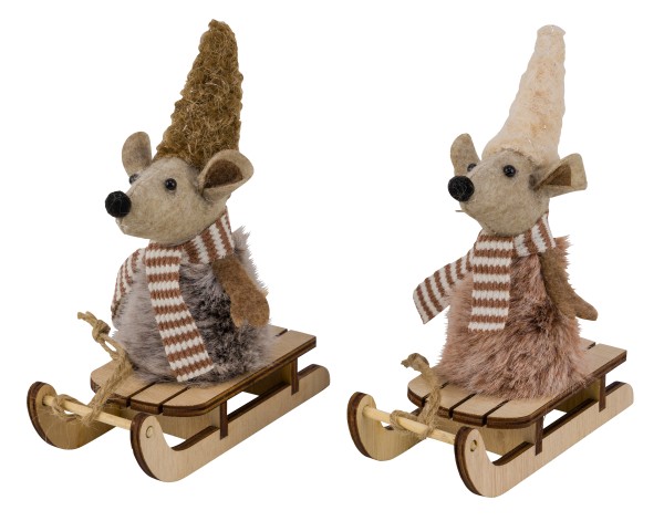 Souris avec Luge - Oria