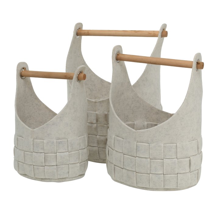 Panier en Feutrine - Muraille