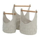 Panier en Feutrine - Muraille