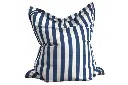 Housse de Coussin Piscine - Premium Sunbrella Bleue Rayée