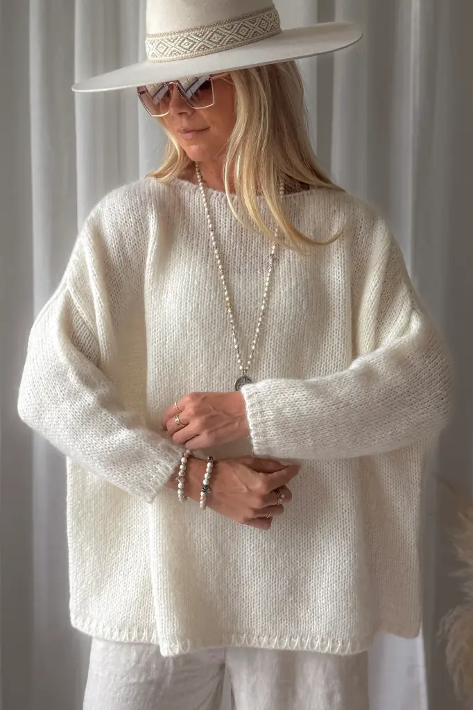 BYPIAS - Pull Lise (off white)