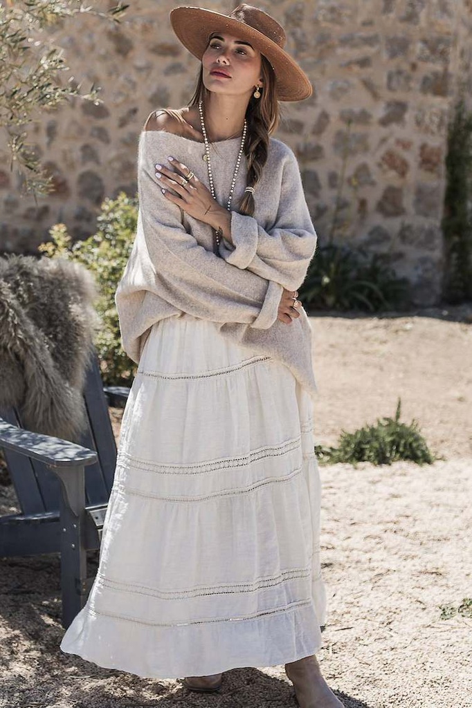 BYPIAS - Pull Irene (beige)