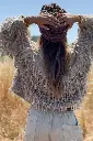 BYPIAS - Cardigan Coachella (beige)