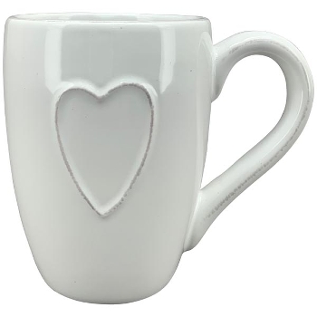 Tasse Blanche - Coeur 