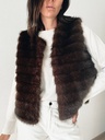 MANIDOU - Gilet Taïga - Choco