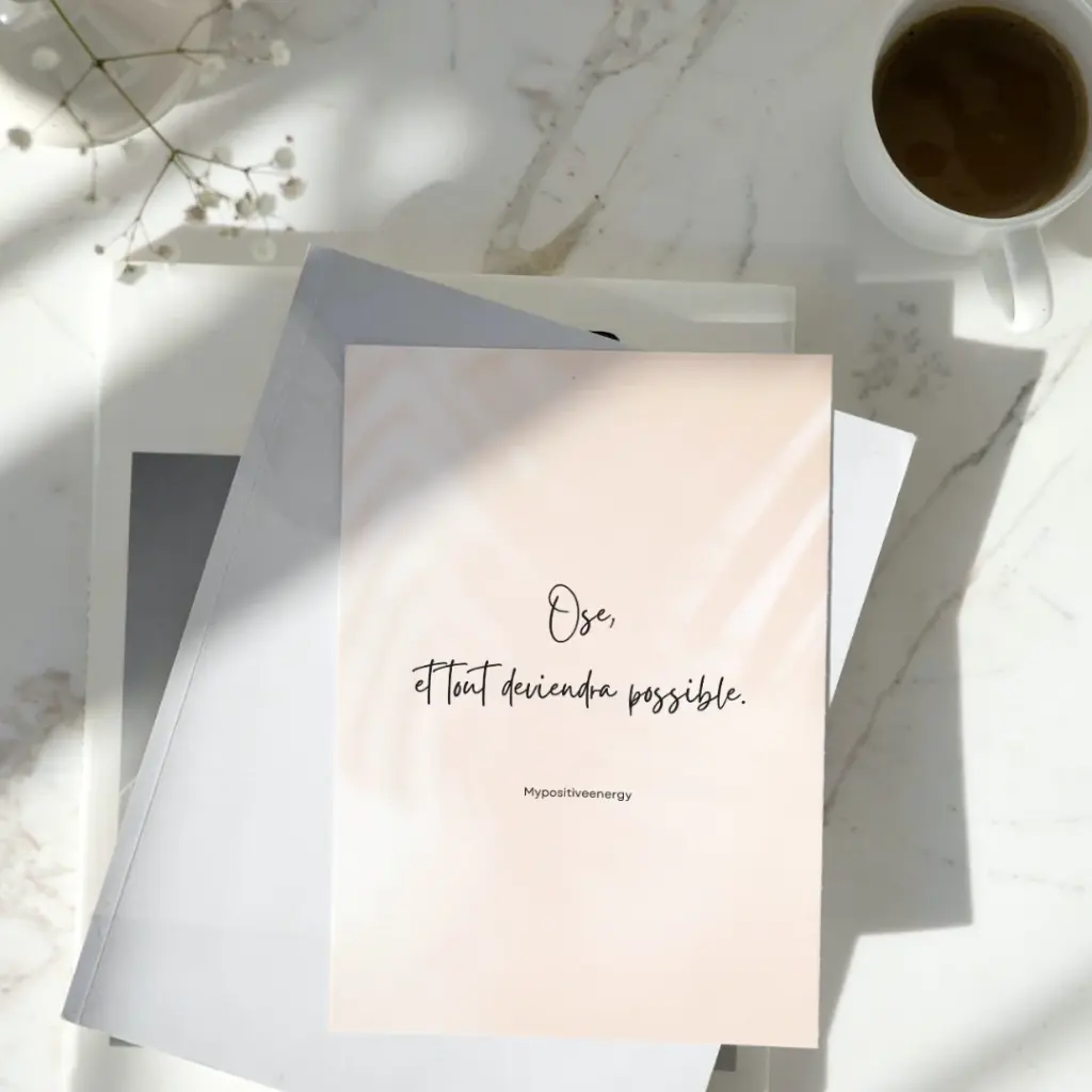 Carte Mantra "Ose et tout deviendra possible"