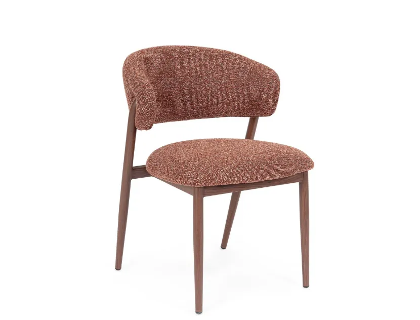 Chaise - Cassandra (noix/rouille)