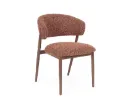Chaise - Cassandra (noix/rouille)