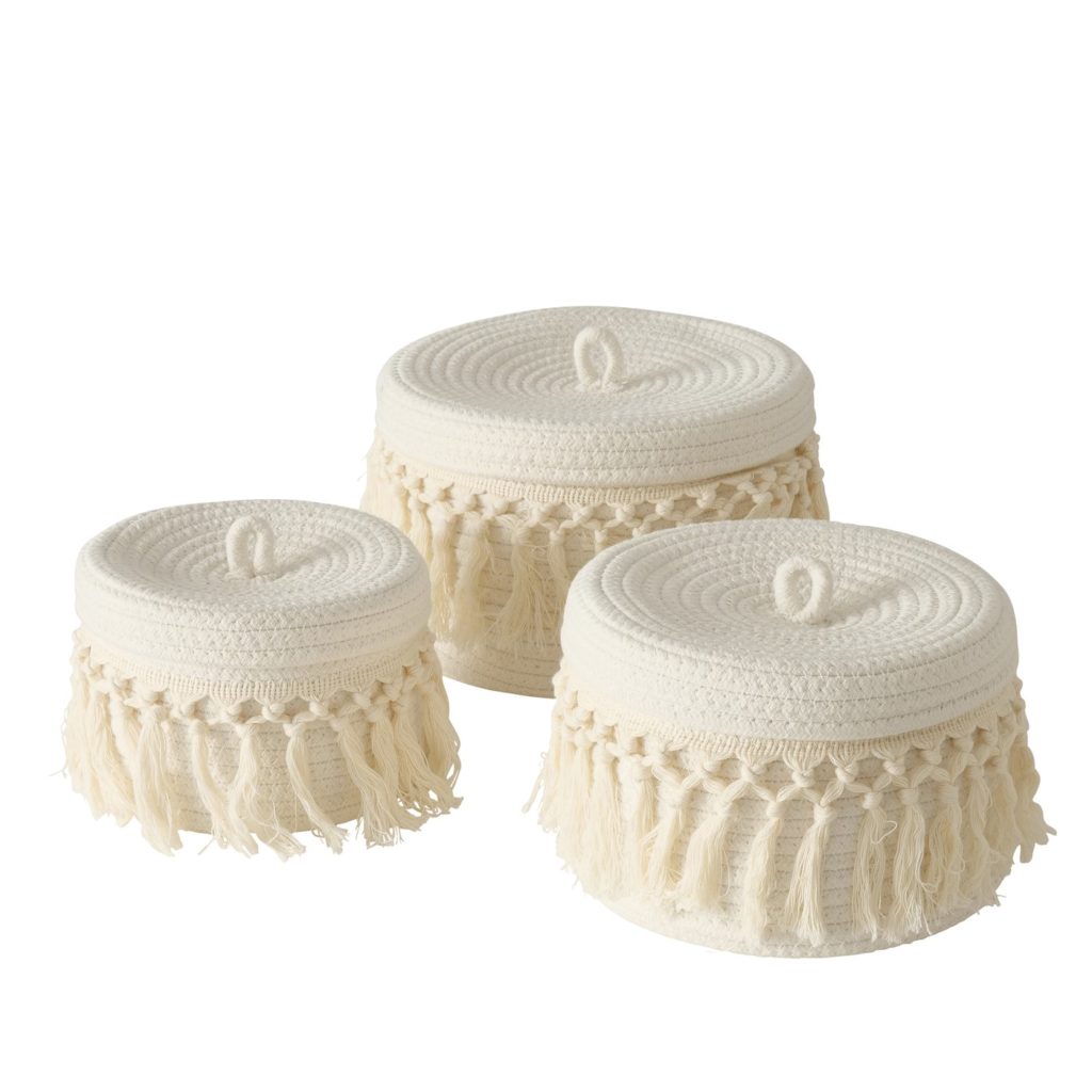 Panier macramé Alvino