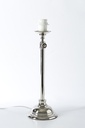 Petit pied de lampe en aluminium