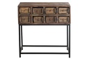 Petite commode à tiroirs (bois brut)