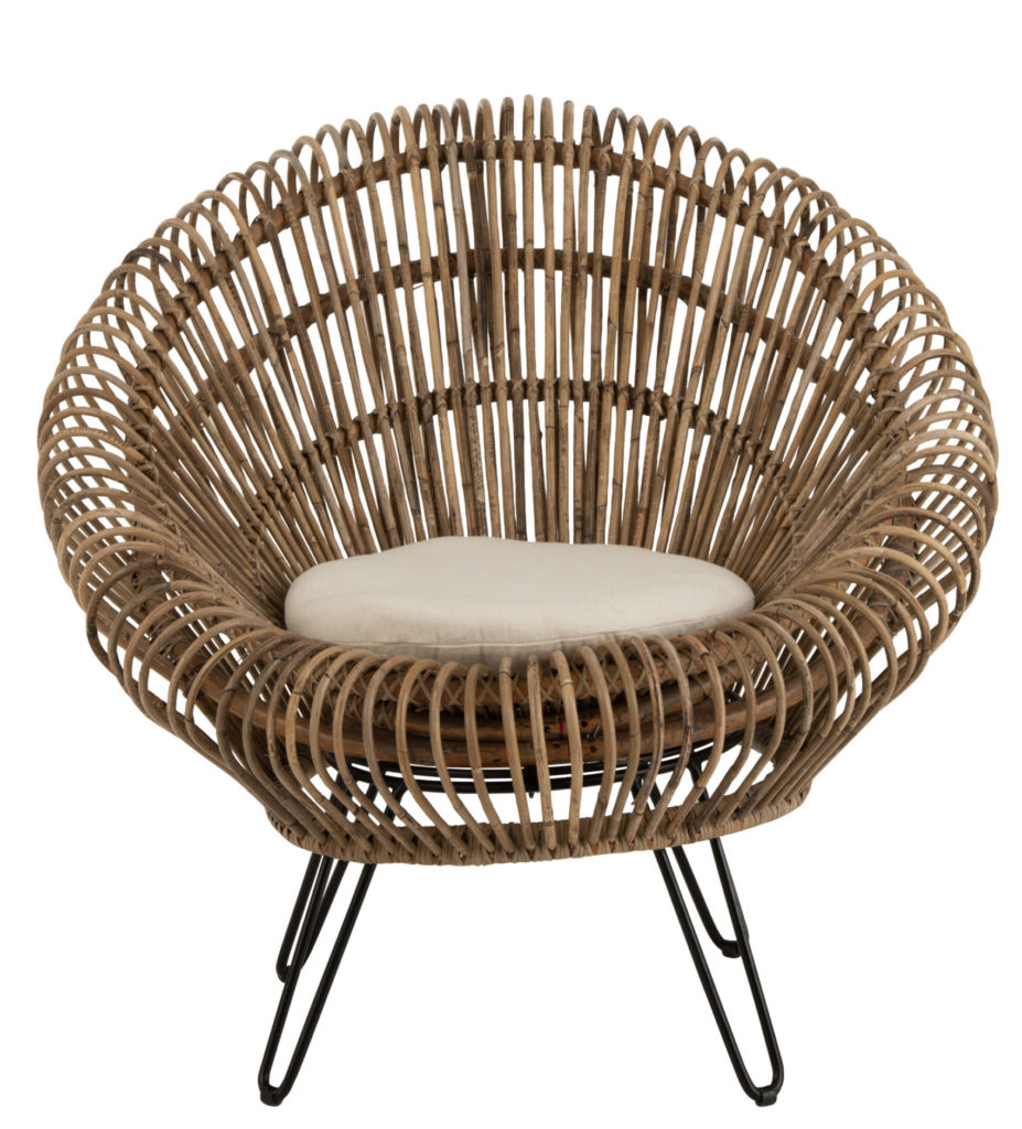 Fauteuil en Rotin - Lounge