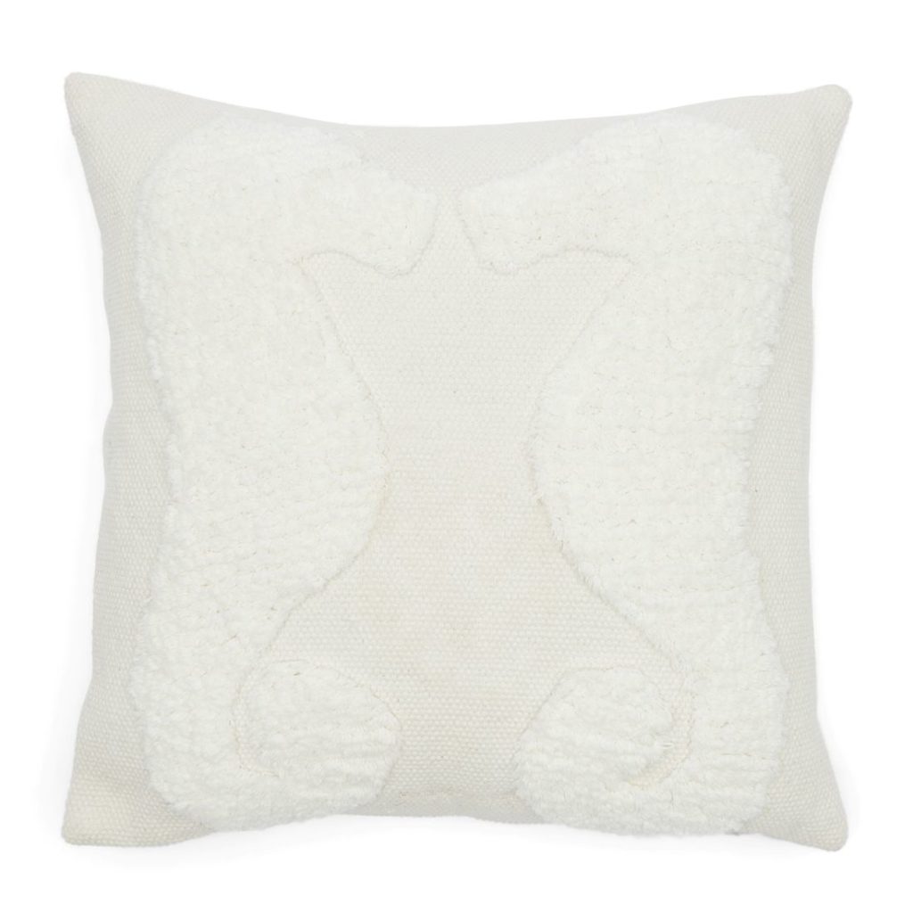 Housse de coussin « Hippocampe » 50x50