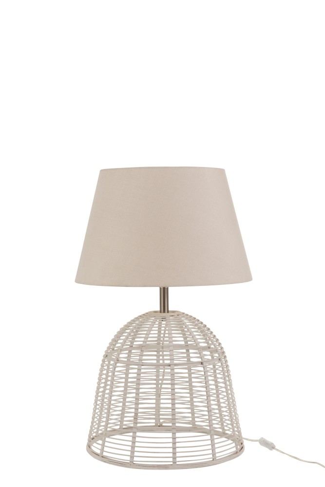 Lampe avec abat-jour - Bambou 
