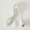 Lampe - Câble avec Interrupteur (blanc)