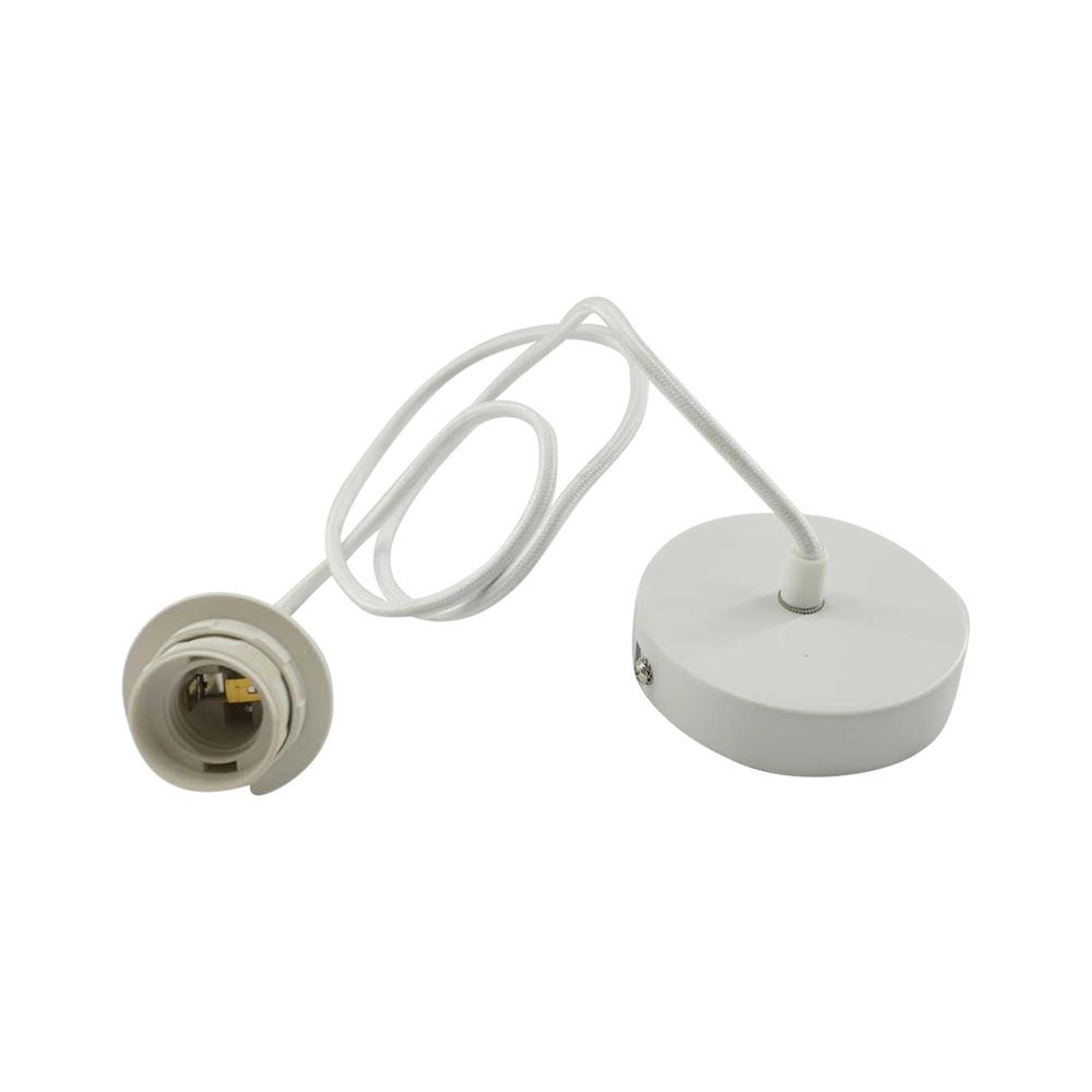 Lampe - Câble Plafonnier Blanc